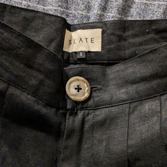 Slate Wearables Linen Trousers - Picture 3 of 4